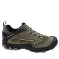 zielone skórzane i materiałowe buty J12781 Merrell zewnętrzny profil