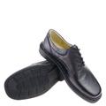 czarne skórzane buty 764 Escott widoczna podeszwa i wewnętrzny profil