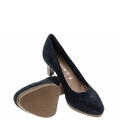 welurowe buty 22433 Tamaris Tamaris 22433 granatowy