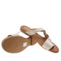 skórzane buty 06982-25/00-1 Maciejka Maciejka 6982-25 złoty