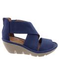 granatowe nubukowe buty 26122947 Clarks zewnętrzny profil