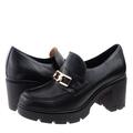 czarne skórzane buty 20115 Lemar półbuty damskie Lemar
