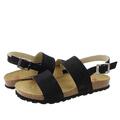 czarne welurowe buty 07-0354-02-7-01-03 NIK - Giatoma Niccoli obuwie letnie NIK