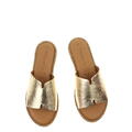 złote skórzane buty 27135 Tamaris obuwie tamaris